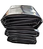 Garten Zisterne Liner, Heavy Duty Fischteich Landschaft Undurchlässige Membran, Dachabdichtungsmatte, Verdickt 0,5 Mm(3x9m)
