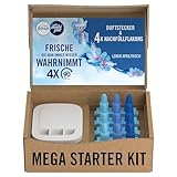 Febreze Programmierbarer Lufterfrischer 3Volution Duftstecker Starter-Kit + Nachfüllflakons 80 ml Frühlingserwachen, 3 Wechselnde Düfte Zum Bekämpfen Von Gerüchen