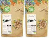 Wholefood Earth Bio Buchweizen geröstet, 1 kg (Packung mit 2)
