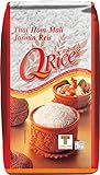 Q RICE Jasminreis – 100% duftender Langkorn Reis – Thai Hom Mali - 3 x 1 kg