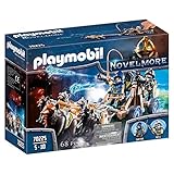 PLAYMOBIL Novelmore 70225 Novelmore Wolfsgespann und Wasserkanone, für Kinder von 5-10 Jahren