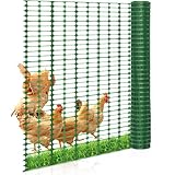 Ollewiellan Absperrzaun Kunststoff, 50 m lang, 1 m hoch,...