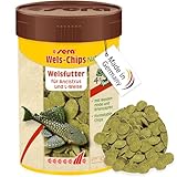 sera Wels-Chips Nature Welsfutter 250 ml | Formstabile Chips...