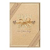 bsb - Hochzeitskarte Hand in Hand - Nature Cards -...