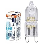 Osram Halogen-Backofenlampe, Special Oven, G9-Sockel,...