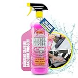 WOSHUP! Waterless Wunder Wosher Auto Trockenreiniger Xtra Skin Schutzfilm 1000 ml Wasserlos Reinigen Auto Ohne Wasser für Wohnwagen, Wohnmobil, Auto, Motorrad und Boot (1 Liter)