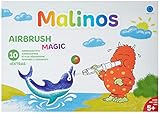 MALINOS 300964 Airbrush-Magie Stifte, 10+ extra