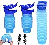 Schrumpfbares Urinal 2 Stück 750 ml Männliche Frau...