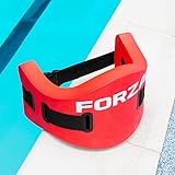 FORZA Jogginggürtel zum Schwimmen | Einstellbare Auftriebsunterstützung für Wassertraining | Ideal für Aqua-Aerobic, Rehabilitation und Fitness | Erhältlich in Rot, Gelb und Blau (1, S)