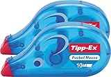 Tipp-Ex Korrekturband Pocket Mouse 10m Tippex 7500, Taschenmaus-Korrekturroller, 1