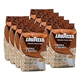Lavazza Kaffee Crema E Aroma, ganze Bohnen, Bohnenkaffee (9 x 1kg Packung)