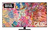 Samsung QLED 4K Q80B 85 Zoll Fernseher (GQ85Q80BATXZG, Deutsches Modell), Quantum HDR 1500, Quantum Prozessor 4K, Dolby Atmos, Smart TV [2022]