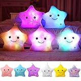 Kyduu Leuchtkissen, Kissen Stern led, Leuchtende Kinder...