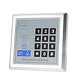 AMAO RFID Codeschloss Türöffner Zutrittskontrollsystem Tastatur 125 kHz EM Kartenleser Standalone Door Entry Access Control System