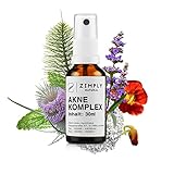 ZIMPLY NATURAL® Akne Komplex Spray, pflanzliches Mittel bei...