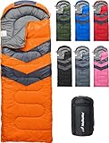 MalloMe Schlafsack Outdoor - Schlafsack Erwachsene und Kinder - Schlafsack Winter, Schlafsäcke, Camping Sleeping Bag, Deckenschlafsack - Winterschlafsack - Leicht, Tragbar, Warm, Deckenschlafsäcke