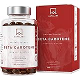 Beta Carotin Kapseln Hochdosiert [ 25 000 IE ] - Vitamin A...