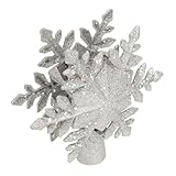 Schneeflockenförmiger Weihnachtsbaum, Weihnachtsbaumschmuck, Dekorativ für den Urlaub (EU-Stecker 220-240 V)