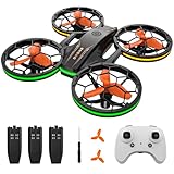 Mini Drohne für Kinder, RC Quadrocopter mit 3 Akkus, Höhenhaltung, Kopflos Modus, 3D Flip und 3 Geschwindigkeitsmodi Drone