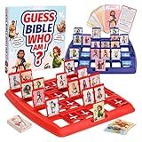 Bibelspiele Für Kinder – Bibel Charaktere Raten Spiel, 24 Interaktive Lernfiguren Charaktere Raten Spiel 24 Figuren Wer Bin Ich BibelSpiel Klassisches Brettspiel Lustiges Lernspielzeug