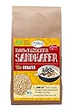 Norwegischer Sandhafer, Bio, 500 g • für das echte Porridge • Original steel cut für mehr Biss • aus norwegischer Bio Landwirtschaft