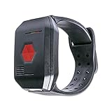 DistyNotruf NEO mobiles Notfallarmband für Zuhause - Notrufarmband spritzwasserfest als Telefon für Senioren Hausnotruf Seniorentelefon Notfallknopf Notrufknopf inkl. Clip und Halskette