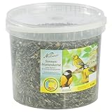 Dehner Natura Wildvogelfutter, Sonnenblumenkerne, 5 l (2.2 kg)