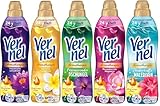 VERNEL Weichspüler Aromatherapie-Set 5x 37 Waschladungen...