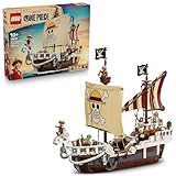 LEGO ONE Piece - Das Piratenschiff Flying Lamb (Going Merry) - Spielset mit 5 Minifiguren - inkl. Ruffy, Zoro & Nami - Spielzeug zum Bauen - Geschenk für Jungen, Mädchen & Fans ab 10 Jahren - 75639