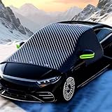 CWCHUHAI Frontscheibenabdeckung für Nissan Juke 2025 2024, Auto Winter Frontscheibe mit Magnet Scheibenabdeckung schützt vor Wind, Schnee, Staub, Frost, Sonne