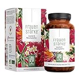 NATURTREU® Frauenstärke Myo Inositol & Mönchspfeffer hochdosiert - 90 Frauen Vitamine Kapseln mit L-Carnitin, Folsäure, B12 & Eisen - Vitex Agnus Castus