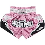 FLUORY Muay Thai-Shorts, reißfeste Box-Shorts, MMA-Kampf, Kick-Kleidung, für Herren, Damen, Kinder, Kampfkunst-Training, Grappling.