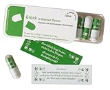 Glück in kleinen Dosen - 7 Kapseln mit wohltuenden Weisheiten zum Thema Glück