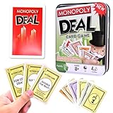 MIFKLMV Brettspiel - Monopol-y Kartenspiel, Schnelles Spiel, Reisespiel, Für Familien und Kinder ab 7 Jahren