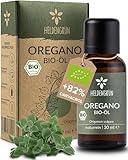 Heldengrün® BIO Oregano Öl [HOCHDOSIERT] mit +82%...