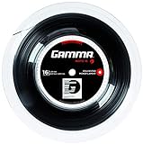 Gamma Tennissaite Moto Schwarz 17 (1.24 mm) 200 m Rolle, GZMOR