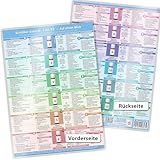 Schüßler-Salze Nr.1 bis 12 - Auf einen Blick (2024) – Harmonie und Innere Balance für Körper & Seele - Immer das richtige Mittel finden - Schnell ... ... selbst anwenden (DINA4, hochwertig laminiert)