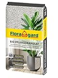 Floragard Bio Pflanzgranulat - Mineralisches Bims Drainagematerial 8-16 mm – Perfekte Drainage für Pflanzen, Kübel & Garten – Nachhaltig, CO2-freundlich, Ideal für gesunde Wurzeln - 1x25 Liter