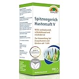 Spitzwegerich Hustensaft V Sirup zur Anwendung für Erwachsene, Jugendliche und Kinder ab 1 Jahr 200ml