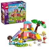 LEGO Friends Meerschweinchen Spielplatz - Kinder Spielzeug mit 2 Minifiguren, 2 Tierfiguren und viel Zubehör für die Haustierpflege - Kreatives Geschenk für Mädchen und Jungen ab 5 Jahren - 42640