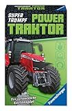 Ravensburger Kartenspiel, Supertrumpf Power Traktor 20689, Quartett und Trumpf-Spiel für Technik-Fans ab 7 Jahren