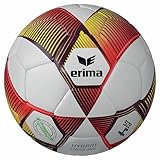 Erima Hybrid Futsal Trainingsball rotgelb, 4 Ohne Geschlecht