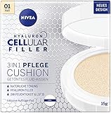 NIVEA 3in1 Anti-Age Pflege Kissen für natürliche Tönung und Feuchtigkeit, Für Helle Hauttypen, 15 ml