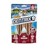 DeliBest Dentrix Schweizer Rindfleisch I Hunde dental Sticks für die intensive Zahnreinigung I kalt geformt - sehr schmackhafter Hunde Snack aus frischem Fleisch I Hundezahnpflege Snack 70g