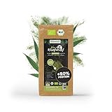 SANUUS Bio Hanfmehl/Hanfprotein 50% Eiweiß 2kg - pflanzliches Proteinpulver glutenfrei aus Deutschland - Hanf Hemp Protein aus Hanf Protein Pulver Vegan für Muskelaufbau & Backen