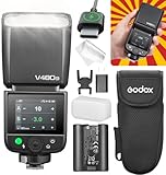 GODOX V480 N Kamera Blitz Flash, V480N Touchscreen Blitzgeräte, TTL HSS 1/8000s Speedlite, Kompatibel mit Nikon Z6III Z8 Z5 Z50II Z50 Zfc Z6II Z30 Z6 Z50II Z7II Z8 Z9 D3500 D850 D7500 D5600 D750