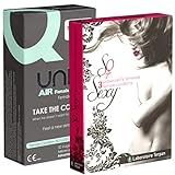 Kondomotheke® Lady Duo Latexfrei - 2 Schachteln latexfreie Frauenkondome - hypoallergen, gefühlsecht & einfach in der Anwendung - aktive Verhütung für Frauen, 2 x 3 Stück