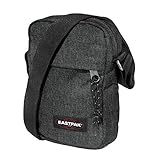 EASTPAK THE ONE Umhängetasche, 2.5 L - Black Denim (Grau)