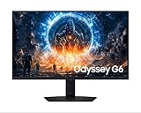 Samsung 27 Zoll Odyssey G60F Gaming Monitor, Bildschirm mit IPS-Panel, 2.560 x 1.440 Pixel, 350 Hz, 1 ms (G/G), IPS Panel, AMD FreeSync Premium, NVIDIA G-Sync, VESA DisplayHDR 400, LS27FG602EUXEN