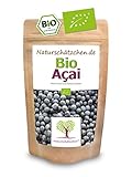 Bio Acai Pulver (Acaipulver) in geprüfter Bio-Qualität (DE-ÖKO-022) - Bio Superfood (1x 100g)